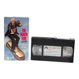 The Naked Gun From Files of Police Squad VHS 1988 Leslie Nielsen Very Good